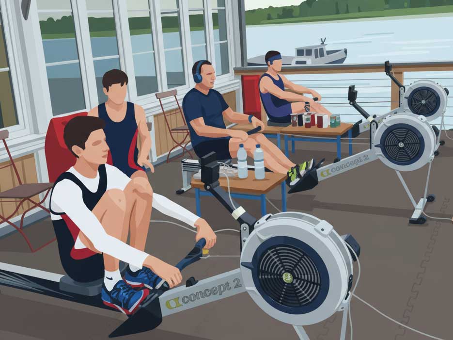 Ergomarathon in Torgau – Rudern verbindet Tradition und Teamgeist